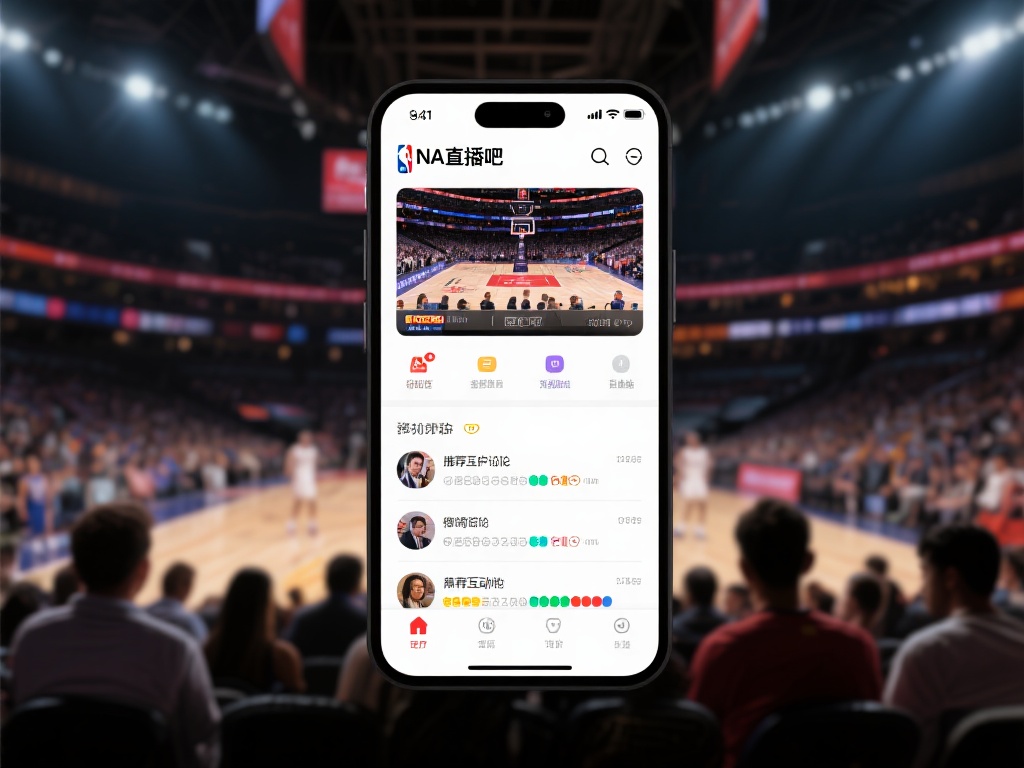 除了赛事直播与推荐预测，NBA直播吧还提