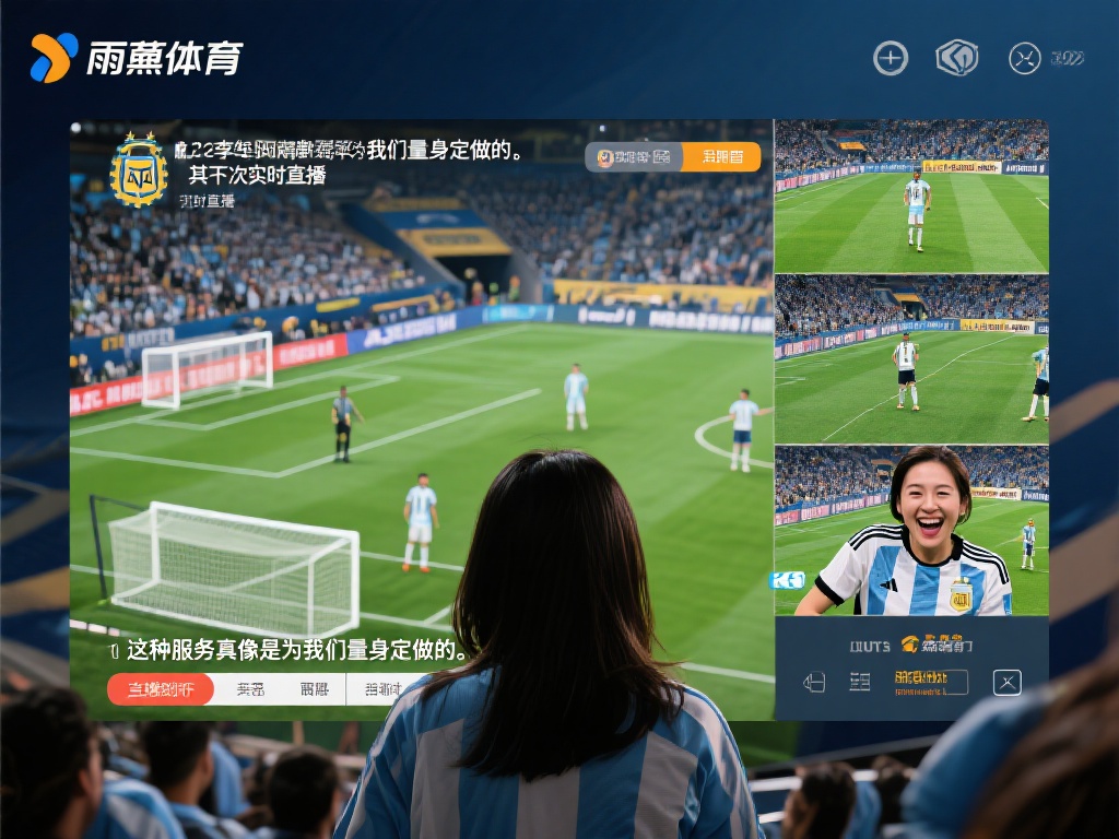 足球直播_足球无插件高清直播_免费足球在线视频观看-雨燕体育直播 例如,去年作为阿根廷球迷的李女士惊喜地发
